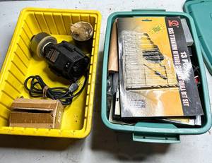 lot 656 image: Drill Bits and Sharpener