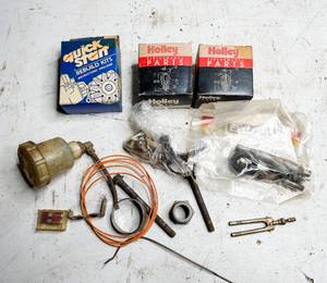 lot 777 image: Assorted Auto Parts, Holley Quick Change Kits, More