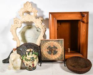 lot 485 image: Assorted Rustic Home Decor