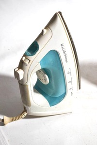 lot 493 image: Alice Hoover Designs Ironing Board & Rowenta Iron