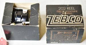 lot 792 image: Vintage Zebco 202 Reel with Original Box