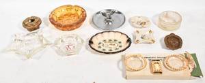 lot 381 image: Assortment of Vintage Ashtrays