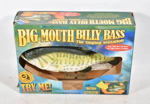 lot 280 image: Big Mouth Billy Bass The Singing Sensation in Original Box