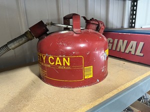 lot 24 image: Steel Gas Can