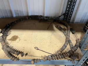 lot 54 image: Collectable old wood Beads
