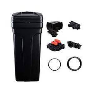 lot 51 image: Aquasure Water Softener Brine tank w Control Head and SCZ Filter for 64K Water Softener