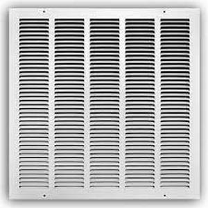 lot 57 image: Everbilt 24 in. x 30 in. Steel Return Air Filter Grille in White
