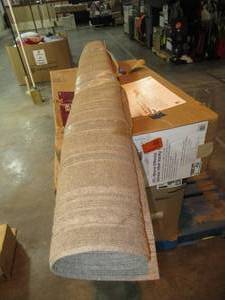 lot 42 image: 6 ft x 9 ft Clean Green Area Rug- Desert Sand