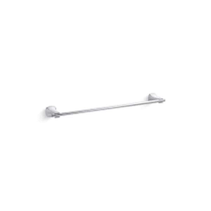 lot 81 image: Kohler Rubicon 24 in. Towel Bar in Polished Chrome