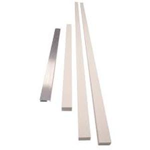 lot 121 image: Feather River Doors 6-916 in. Primed Wood Jamb Extender Kit with Aluminum Sill Extender