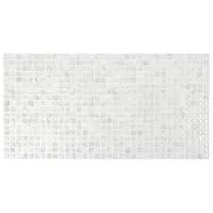 lot 125 image: Set of 6 Smart Tiles Minimo Marble Gray 22.56 in. x 11.58 in. Vinyl Peel and Stick Tile 21.42 sq. ft. (6x2 packs)