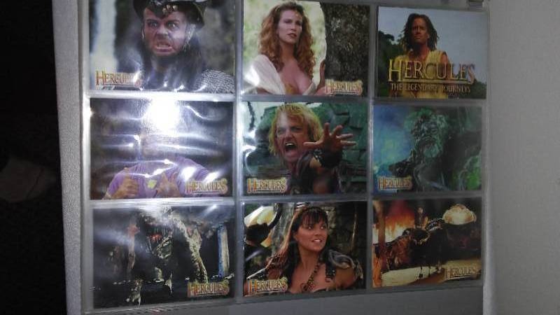 lot 147 image: Hercules Trading Cards