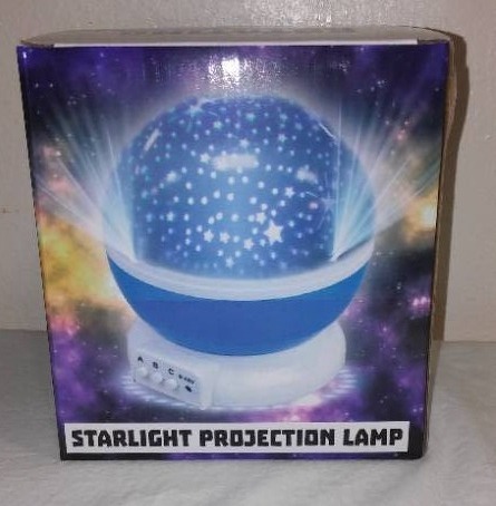 lot 619 image: Starlight Projection Lamp