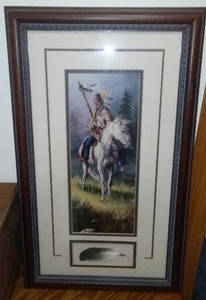 lot 519A image: Mary Selfridge Print. Little Eagle.
