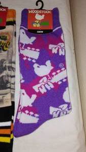 lot 973 image: WoodStock Crew Socks NEW (3)