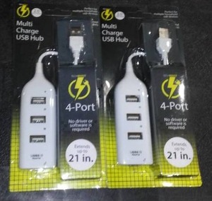 lot 563 image: 4-Port Multi-Charge USB Hub