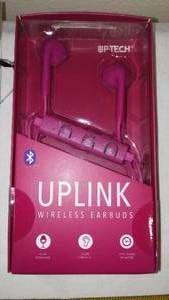 lot 537 image: UPLink Wireless Bluetooth earbuds and Solaray 400 mAh Power Bank