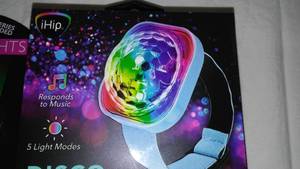 lot 970 image: Disco Light Projector Bracelet and LED Finger Lights
