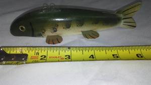 lot 583 image: Spear Fishing Decoy,  LD, DB