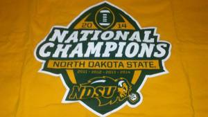 lot 854 image: NDSU BISON 2014 National Champions Player. 3XL.