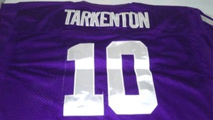 lot 856 image: MN Vikings Fran Tarkenton, No. 10. Throwback Jersey