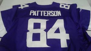 lot 857 image: Mn Vikings Cordarrelle Patterson No. 84,  Authentic Jersey.