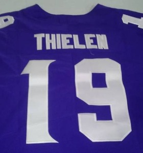 lot 859 image: MN Vikings Adam Thielen Authentic Jersey