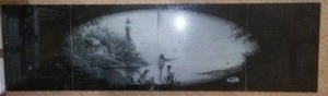 lot 515B image: Terry Redlin print etched in Granite - Super Rare