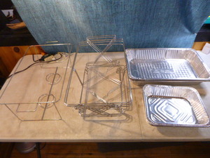 4 Buffet Chafer Food Warmer Wire Frames