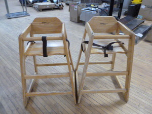 2 Restaurant High Chairs