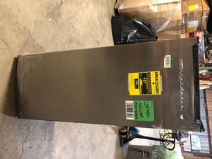 Frigidaire 6.5 cu. ft. Upright Freezer in VCM Stainless Steel Look Customer Returns See Pictures
