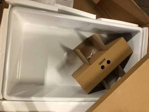 Ceramic Rectangle sink customer return review pictures