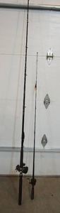 lot 41 image: Fishing Rods Reels Lures