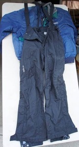lot 81 image: Winter Gear Mens Columbia Sportswear Vortex Bib Overalls, Winter Coat Etc...