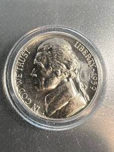 1959 PROOF US JEFFERSON NICKEL