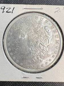 1921 US MORGAN SILVER DOLLAR