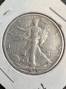 1944-D US WALKING LIBERTY HALF DOLLAR