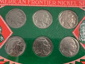 AMERICAN FRONTIER BUFFALO NICKELS SET