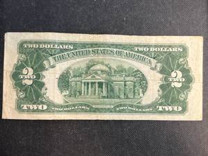 1928G US RED SEAL $2 BILL