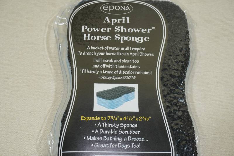 Epona April Power Shower Horse Sponge