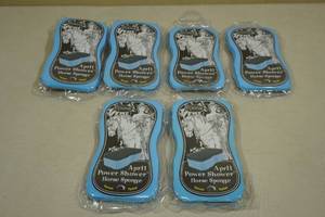 6 Epona April Powder Shower Horse Sponges
