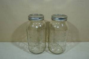 2 Ball Wide Mouth 4 Pint Jars
