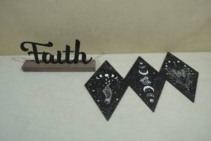 Home Dcor - Faith, Wall Hanging Diamonds