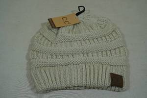 C.C. Knitted Beanie Beige