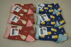 6 Pairs Adult Novelty Socks