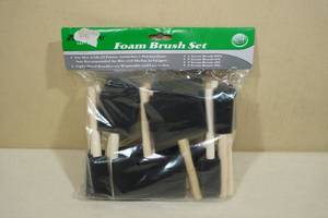 24 Piece Foam Brush Set