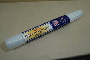 Plast-O-Mat Ribbed Shelf Liner - 24 x 10
