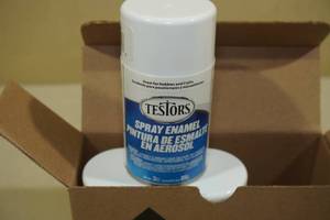 3 Testors Spray Enamel Paint - 3 Oz each