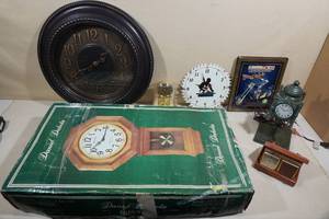 Assorted Clocks - American Chopper, Saw Blade