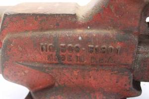 lot 34 image: Craftsman vise, No. 506-51801, 3.5 jaws